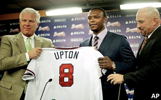 Upton Jersey Presentation